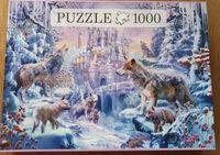 Puzzle 1000 Teile Wolf Schloss Bayern - Aurach Vorschau