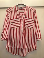 Vera Moda Bluse rot/ weiß Sachsen - Coswig Vorschau