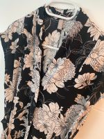 H&M Kleid schwarz weiß Blumen Sommer gr 38 Hessen - Darmstadt Vorschau