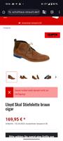 Llyod Skal Herren Stiefellette braun cigar TOP hochwertig Baden-Württemberg - Blaustein Vorschau