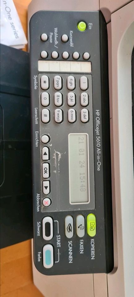 Drucker HP Officejet 5600 All in one Drucken Scannen Fax in Nürnberg (Mittelfr)