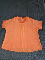Damen Seidenbluse - Größe XL oversized - Orange - Wie neu Bayern - Coburg Vorschau