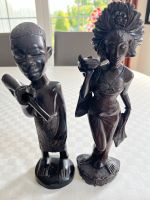 Bauer u. Marktfrau, handgefertigte Figuren aus Edelholz Nordrhein-Westfalen - Stadtlohn Vorschau
