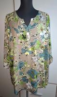 Bluse Tunika Grau Blumen Takko Gr.46 neu Nordrhein-Westfalen - Geseke Vorschau