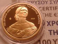 200 euro 2023 PP Griechenland Maria Callas nur 750 Ex. 7,98g Gold Obergiesing-Fasangarten - Obergiesing Vorschau