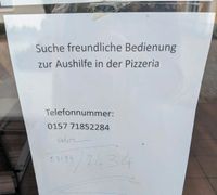 Mini-Job Nebenjob Teilzeit Servicekraft Pizzaria Bayern - Berg bei Neumarkt i.d.Opf. Vorschau