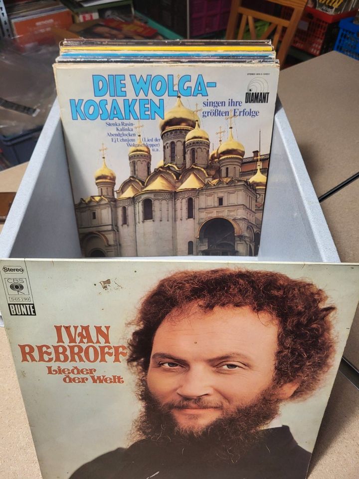 26 x LPs: Weltmusik-Paket: Russland, u.a. 8x Ivan Rebroff-20 Euro in Alzey