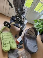 Stokke Trailz Kinderwagen mit viel Zubehör Niedersachsen - Vollersode Vorschau