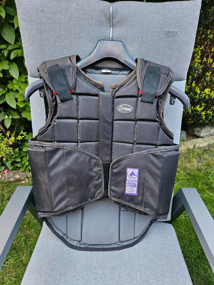 Sicherheitsweste Flexy Body Protector,schwarz, Gr. M in Herten