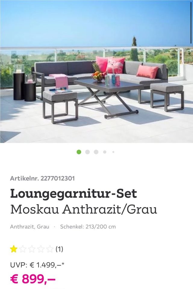 Loungeset Gartenmöbel in Gevelsberg