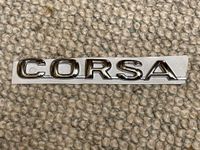 OPEL Corsa Schriftzug Karosserie hinten Sachsen-Anhalt - Merseburg Vorschau