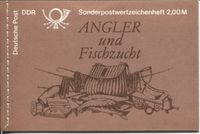 DDR Markenheftchen 9w glänzender Gummi Angler Fischzucht Ersttags Bayern - Würzburg Vorschau