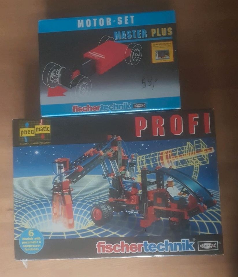 Fischer Technik fischertechnik Profi Pneumatic Motor Set Selten in Horn-Bad Meinberg