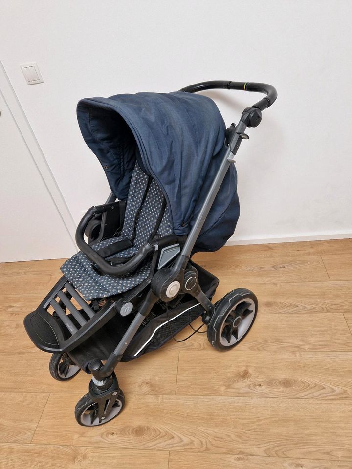 Kinderwagen Teutonia mit Maxi Cosi Adapter in Oberschleißheim