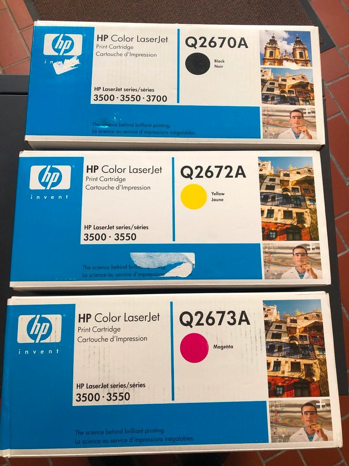 HP Laserjet 3500 3550 3700 Print Cartridge schwarz gelb magenta in Hessen -  Hanau | Drucker & Scanner gebraucht kaufen | eBay Kleinanzeigen ist jetzt  Kleinanzeigen