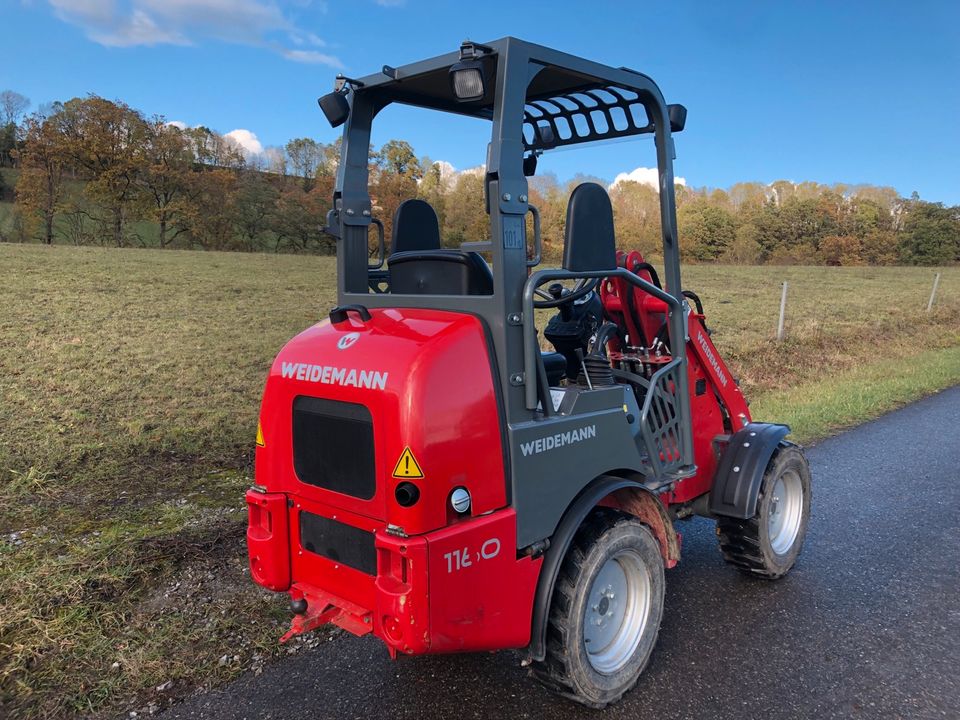 Weidemann 1160 Hoflader 23,4KW 316h Radlader Wacker in Schwäbisch Hall