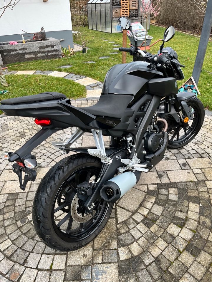 Yamaha MT-125 2019 16.500 km, ABS, 6 Gang, Flüssigkeit gekühlt. in Altenstadt