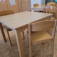 Kindertisch und Stühle aus Holz Berlin - Steglitz Vorschau