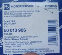 FILTER OELFILTER RENAULT DACIA NISSAN 906-OS   H97W12  OC475 Baden-Württemberg - Sindelfingen Vorschau