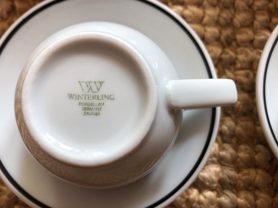 4 Espresso-Tassen von Winterling in Wiesbaden