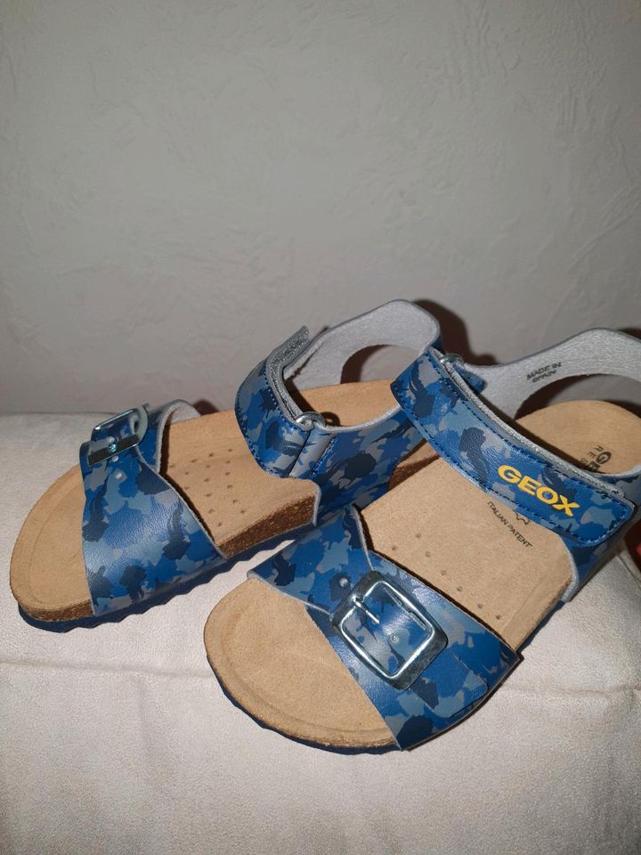 Geox sandalen Größe 27 Navy Blau in Illingen