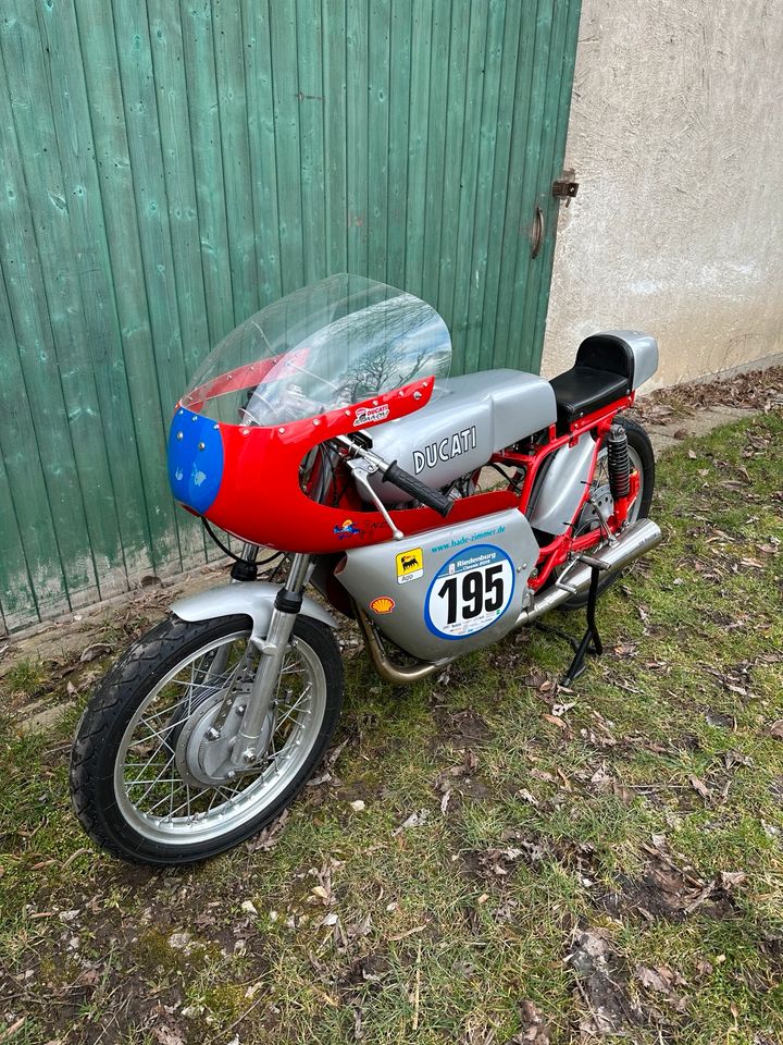 Königswelle, Ducati 350 Desmo Rennmaschine in Ingolstadt