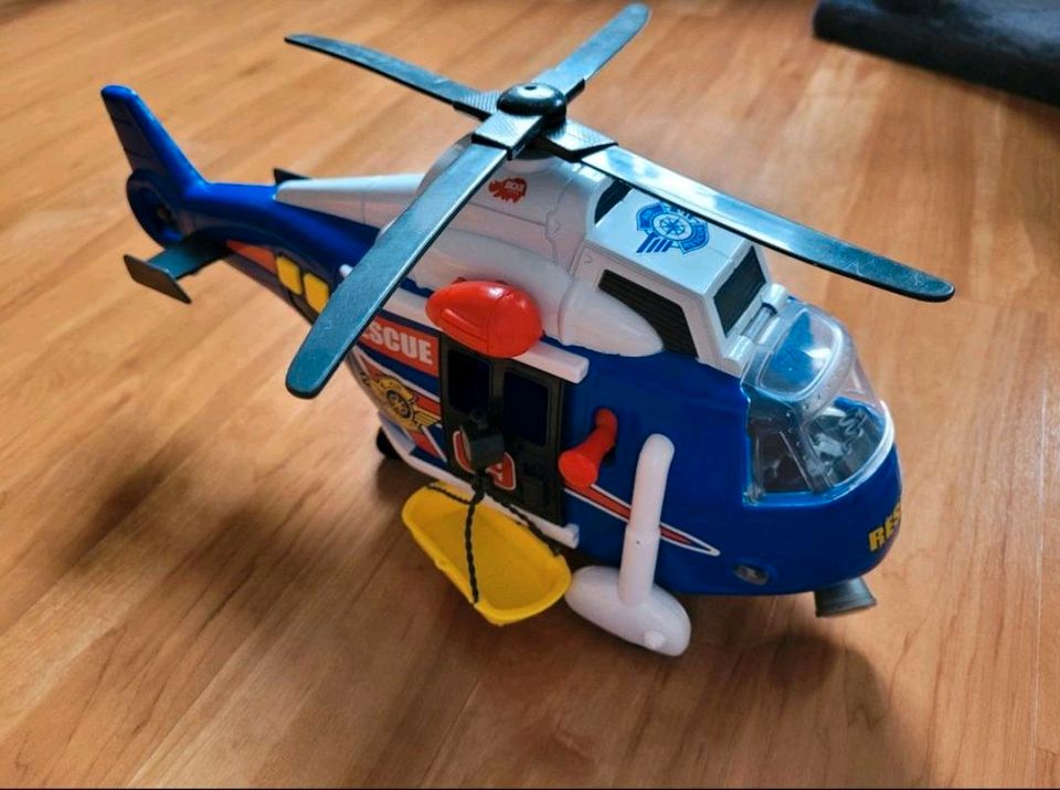 Dickie Toys Hubschrauber, Helikopter mit Drehpropeller in Zwickau