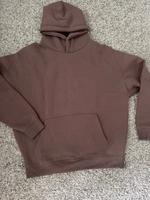 New Yorker Oversized Hoodie Grau-Braun | L Stuttgart - Bad Cannstatt Vorschau