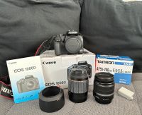 Canon EOS 1000D + Tamron AF 55-200mm + Canon EFS 18-55mm + Tasche Hessen - Bruchköbel Vorschau