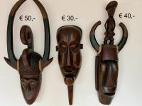 Maske Afrika 90cm Holzmaske Wanddeko geschnitzt Holz Essen - Essen-Werden Vorschau