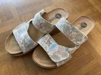 Beige/bunte bama-Sandalen Größe 36 Hannover - Mitte Vorschau