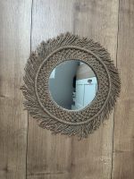 Wandspiegel rund, aus Jute Makramee, 36 cm Nordrhein-Westfalen - Hattingen Vorschau