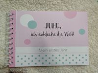 Mintkind Erinnerungsbuch Mein erstes Jahr rosa Neu 12€* Bayern - Lichtenfels Vorschau