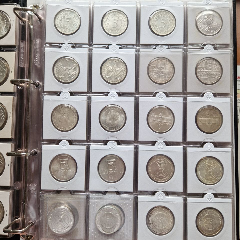 Silbermünzen in Bochum
