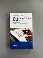 Wissenschaftliches Arbeiten (18. Auflage) Manuel René Theisen Nordrhein-Westfalen - Sendenhorst Vorschau