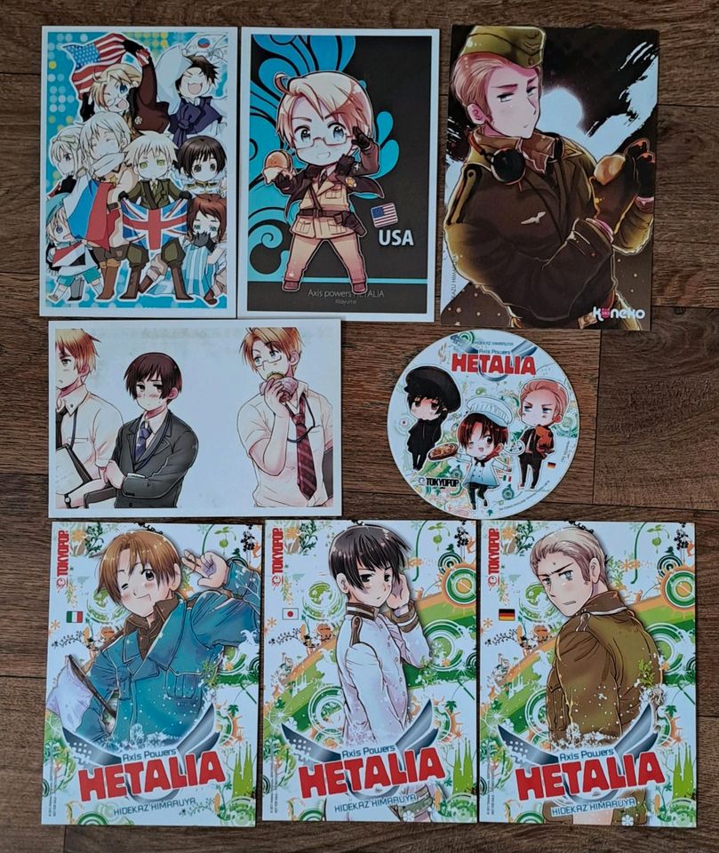 Hetalia Mangas Artbook arte Stella & Postkarten Hidekaz Himaruya in Bremen