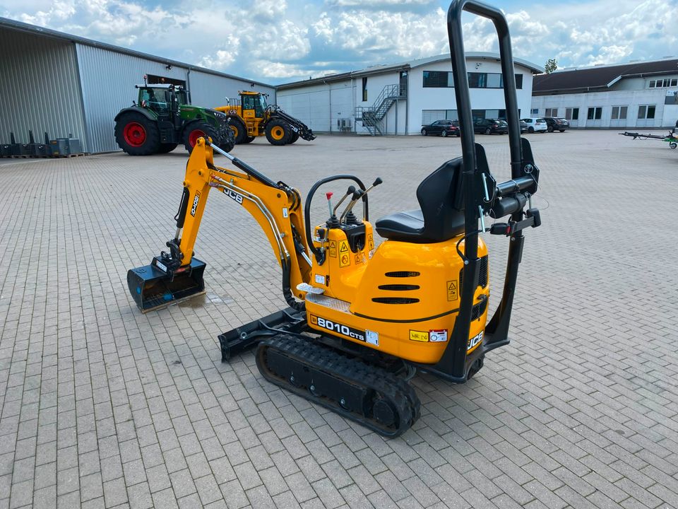 JCB 8010 CTS Microbagger, Minibagger, Bagger, Baumaschinen, Mieten in Fehrbellin