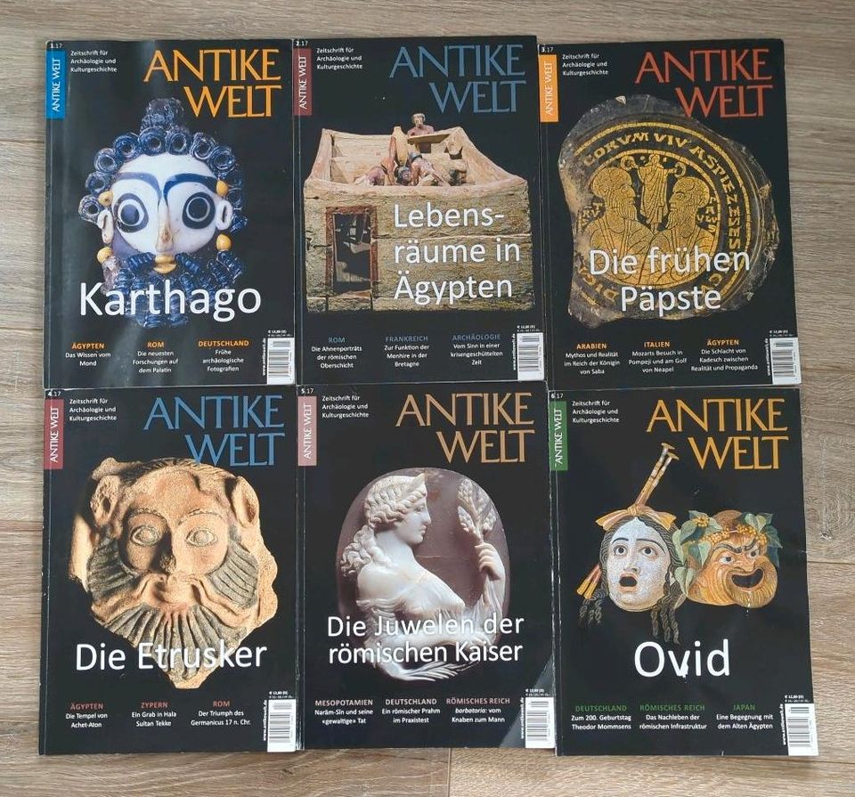 ANTIKE WELT - 81 Hefte - Zeitschrift 05/2008-06/2022 in Münchenbernsdorf