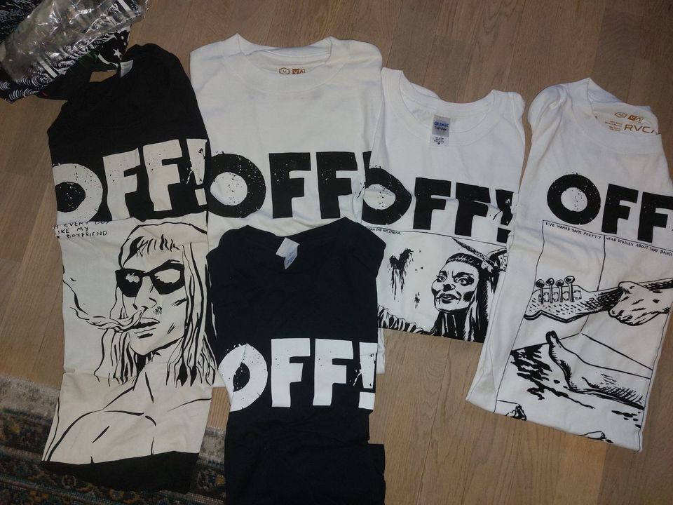 Off! Shirt Bundle M neu (Black Flag, Circle Jerks, punk, Hardcore in Hamburg