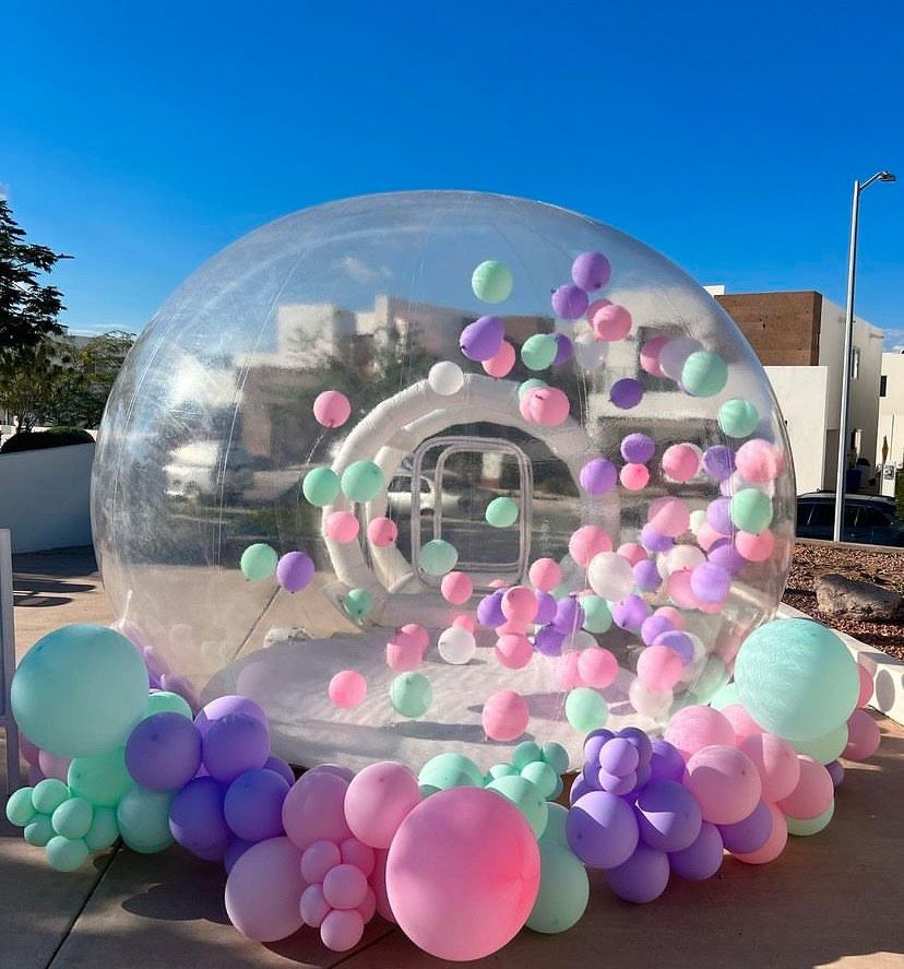 Luftballon Partyhaus. Bubble House mieten. Hochzeit, Geburtstag in Schwäbisch Gmünd