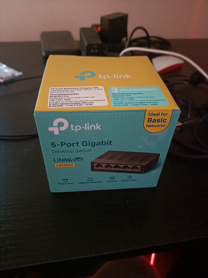 TP-Link LS1005G 5-Port Switch in Ahorn b. Coburg