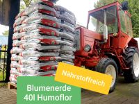 Blumen-Erde 40l Humoflor Universal-Erde Garten-Erde Gemüse-Erde Hochbeet-Erde Humus Torf-Reduziert  Topf-Erde Balkon-Kasten Dünger-Erde Natur-Produkt Bio Recycling Vater und Söhne Nordrhein-Westfalen - Augustdorf Vorschau