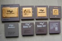 CPU Goldcap Sammlung Intel 486 Pentium Pro Cyrix AMD Bayern - Nördlingen Vorschau