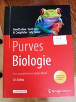 Biologie, Purves, 10. Auflage, Fachbuch Studium Hessen - Gießen Vorschau