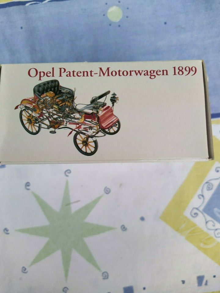 Modellauto Opel Patent-Motorwagen, System Lutzmann 1899 Sonderedi in Rüsselsheim