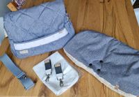 Boopoo Set Wickeltasche, Kinderwagenmuff und Halter Brandenburg - Panketal Vorschau