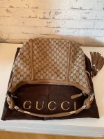 Gucci Tasche Schultertasche Hobo-Bag mit Monogramm-Muster Rheinland-Pfalz - Koblenz Vorschau