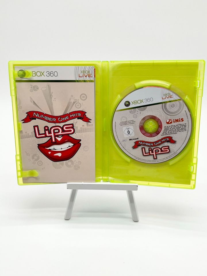 XBOX 360 Spiel Lips - Number One Hits in Filderstadt