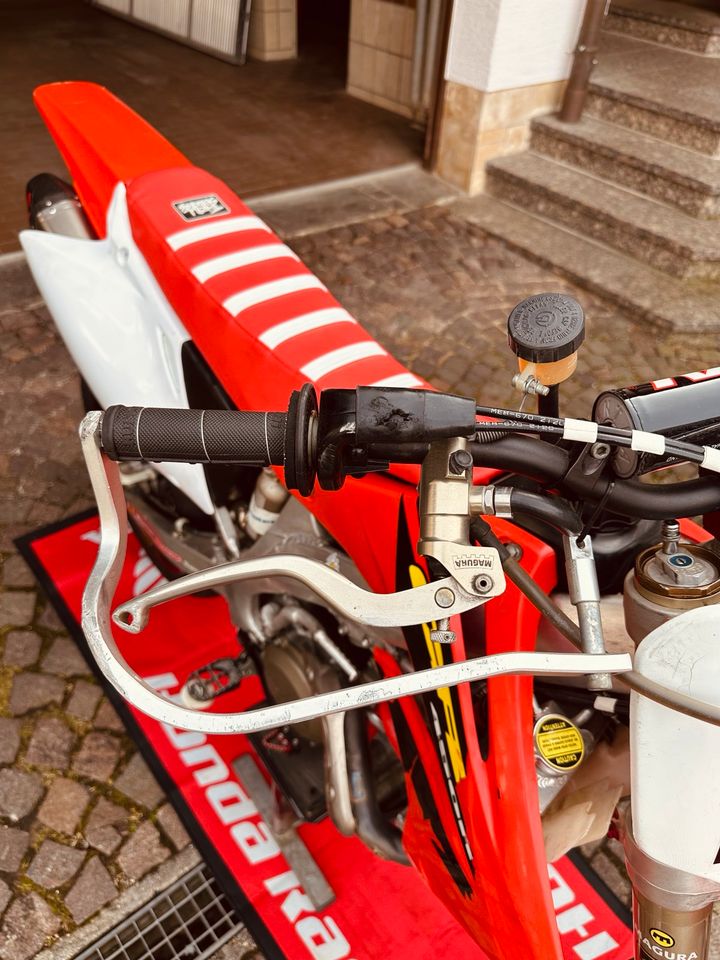 Honda CRF450R Supermoto mit vielen Neu-/ Ersatzteilen in Weilheim an der Teck