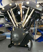 Panhead Shovelhead Evo Sportster Harley Motor Instandsetzung Bayern - Weitramsdorf Vorschau